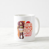 Mug Buenos Días Zanahoritas  (Devant droit)