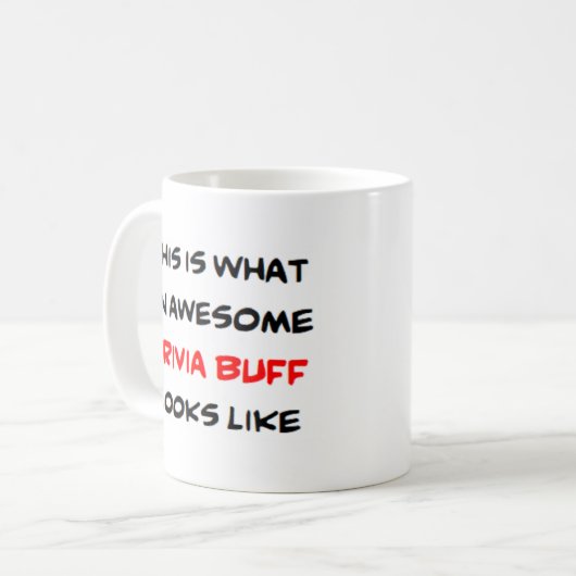 Mug buff trivia, génial (Devant gauche)