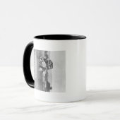 Mug "Buffalo Bill" Cody Riding Horse à côté de Native (Devant gauche)