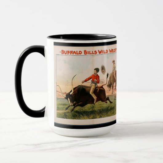 Mug Buffalo Bills Wild West 1889 (Gauche)