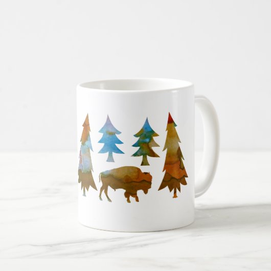 Mug Buffalo/bison (Devant droit)