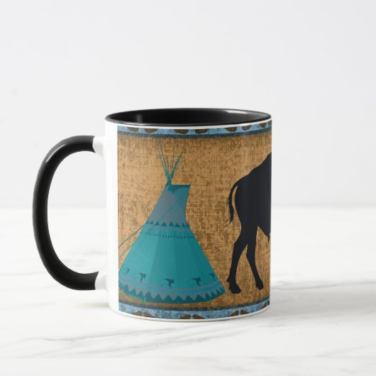 Mug Buffalo/bison amérindien (Gauche)