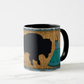 Mug Buffalo/bison amérindien (Devant droit)