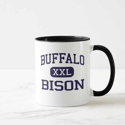Mug Buffalo - bison - haut - Buffalo la Virginie (Droite)