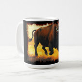 Mug Buffalo des plaines - Exploitation d'oeuvres d'art (Devant gauche)