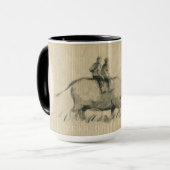 Mug Buffalo Enfants Chinois Ox Année 2021 Personnalité (Devant gauche)