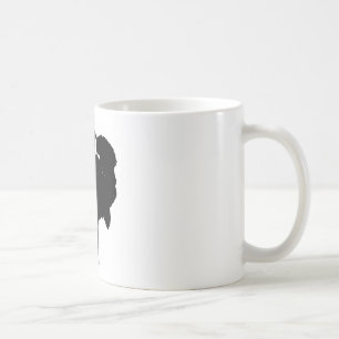 Mug Buffalo noir et blanc de bison d'art de bruit