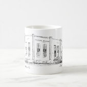 Mug Buffalo NY Cyclorama Building Pen and Ink Sketch (Centre)