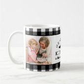 Mug Buffalo Plaid Grand-mère's Kitchen Photo (Gauche)