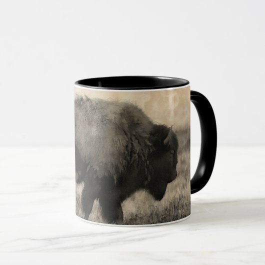 Mug Buffle américain - Bison des plaines (Devant droit)