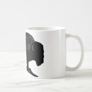 Mug Buffle noir et blanc