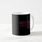 Mug Buffles Wtamu de l'ouest du Texas Am empilés (Devant droit)