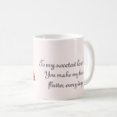 Mug Bug d'amour le plus doux (Devant droit)