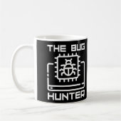 Mug Bug Hunter Funny Computer Science Programmeur Code (Gauche)