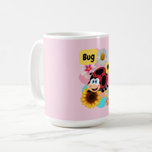 Mug Bug Me : Ladybug (Devant gauche)