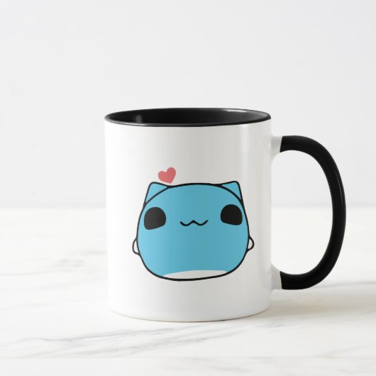 Mug BugCat Capoo cat, Kawaii Comic Chat love (Droite)