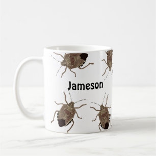 Mug Bugs Brown Stink Funny Déplaisant Personnalisé