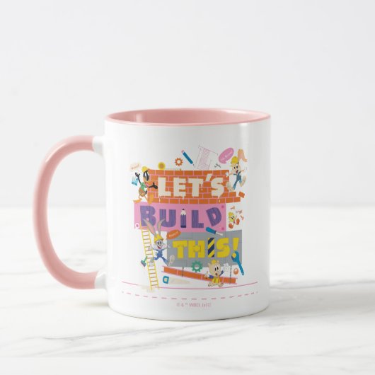 Mug BUGS BUNNY BUILDERS™| "Construisons ceci" Chantier (Gauche)