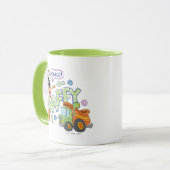 Mug BUGS BUNNY BUILDERS™| Croquis de DAFFY DUCK™ (Devant gauche)