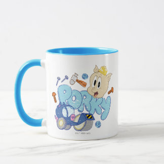 Mug BUGS BUNNY BUILDERS™| Croquis de Porky