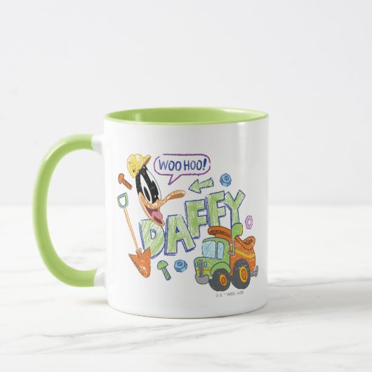 Mug BUGS BUNNY BUILDERS™| DAFFY DUCK™ Sketch Art (Gauche)