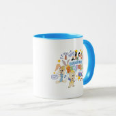 Mug BUGS BUNNY BUILDERS™| Groupe Art Sketch (Devant droit)