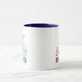 Mug BUGS BUNNY BUILDERS™| Logo empilé Casque de Chanti (Centre)