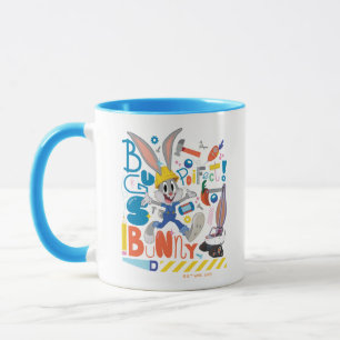 Mug BUGS BUNNY BUILDERS™  Outils de travail de BUGS BU