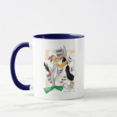 Mug BUGS BUNNY™ & DAFFY DUCK™ Prêt Pour La Saison De C (Gauche)