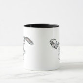 Mug BUGS BUNNY™ en cours d'exécution (Centre)