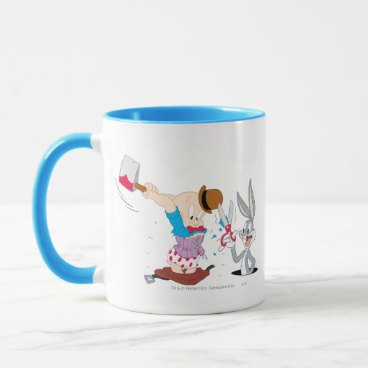 Mug BUGS BUNNY™ et ELMER FUDD™ (Gauche)