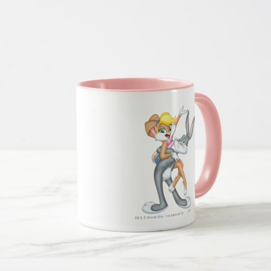 Mug BUGS BUNNY™ et Lola Bunny (Devant droit)