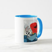 Mug BUGS BUNNY™ & Gossamer Préparation de repas Whimsi (Devant droit)