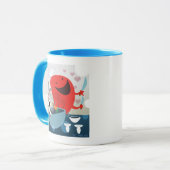 Mug BUGS BUNNY™ & Gossamer Préparation de repas Whimsi (Devant gauche)