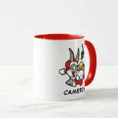 Mug BUGS BUNNY™ & Lola "Merry Mistletoe" (Devant droit)