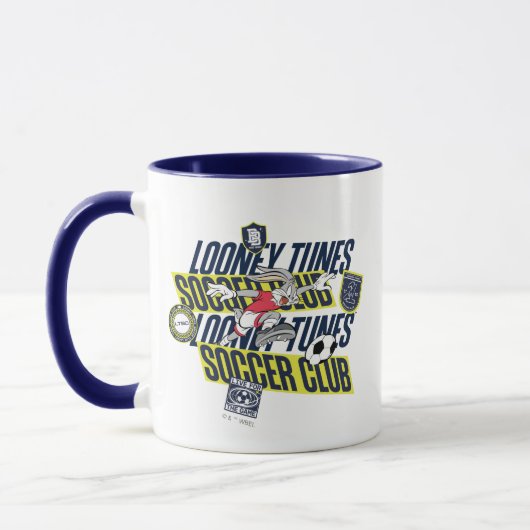 Mug BUGS BUNNY™ LOONEY TUNES™ Soccer Club (Gauche)