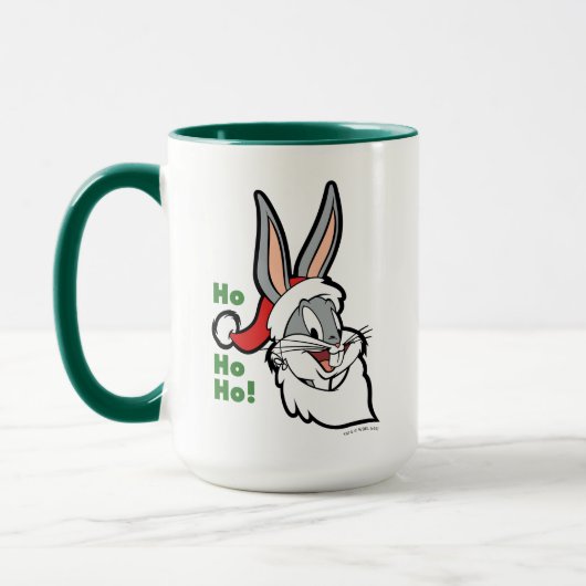 Mug BUGS BUNNY™ Père Noël "Ho Ho Ho !" (Gauche)