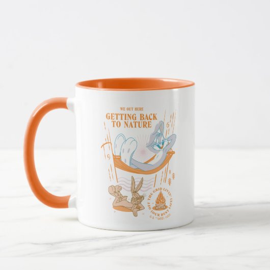 Mug BUGS BUNNY™ Revenir à la nature (Gauche)