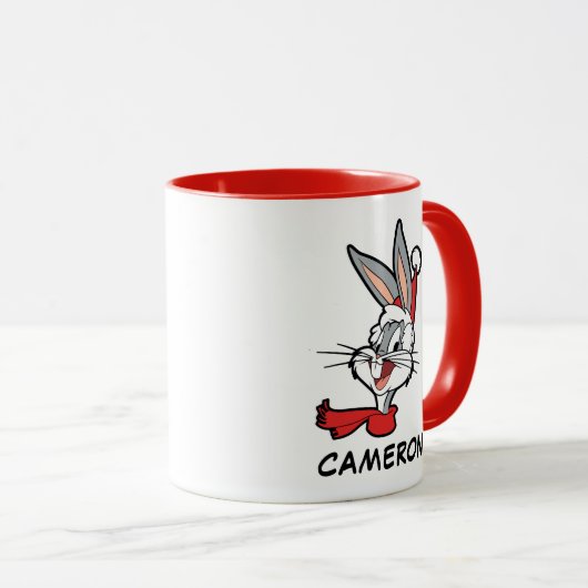 Mug BUGS BUNNY™ "Sleigh Whaat ?" (Devant droit)