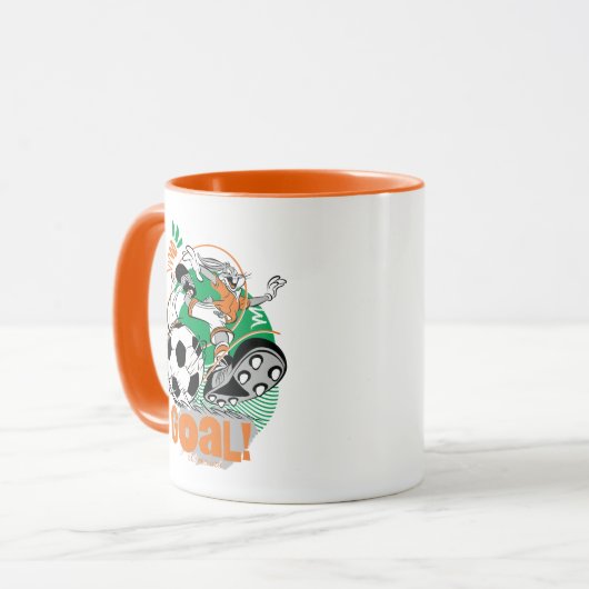 Mug BUGS BUNNY™ Soccer objectif (Devant gauche)
