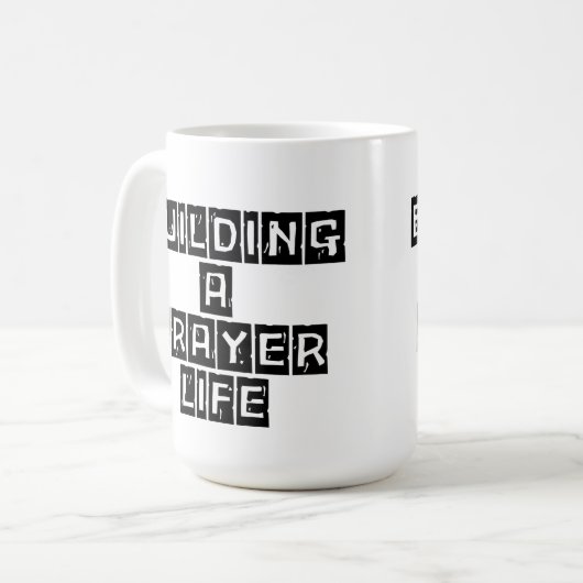 Mug Building a Prayer Life (Devant gauche)