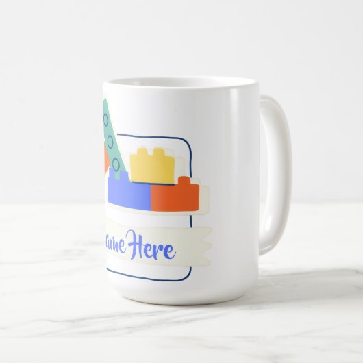 Mug Building Bricks (Devant droit)