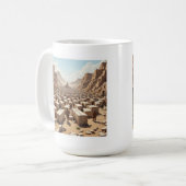 Mug Building the Pyramids (Devant gauche)