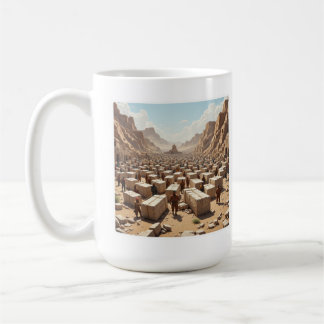 Mug Building the Pyramids