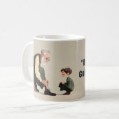 Mug Built By Love. Guided By Dad (Devant gauche)