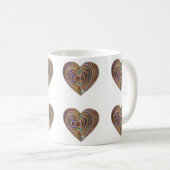 Mug Buisson Ardent Symbole Minimaliste (Devant droit)