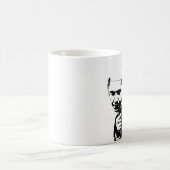 Mug buisson avec le masque d'obama (Centre)