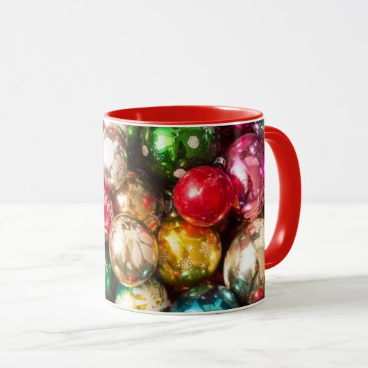 Mug "Bulbes de Noël" (Devant droit)