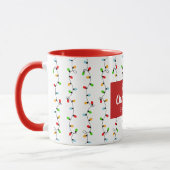 Mug Bulbs Red Simple Christmas Lights (Gauche)