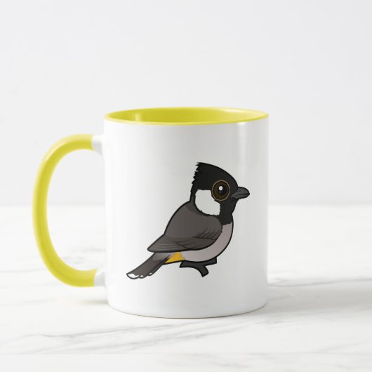 Mug Bulbul à oreilles blanches Birdorable (Gauche)